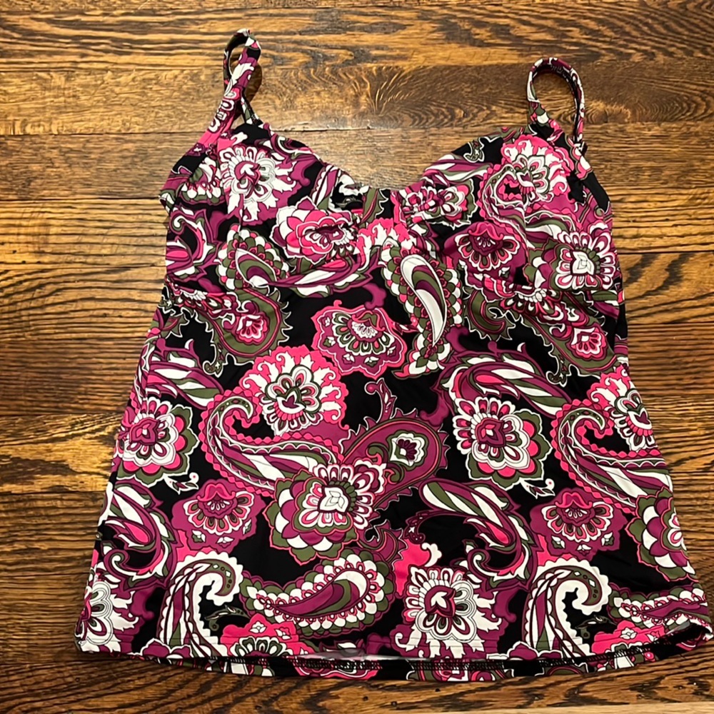 Lands End Swim Tankini Size 6